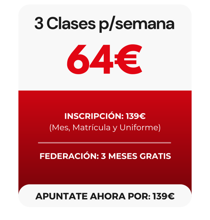 Inscripción Adultos Standard